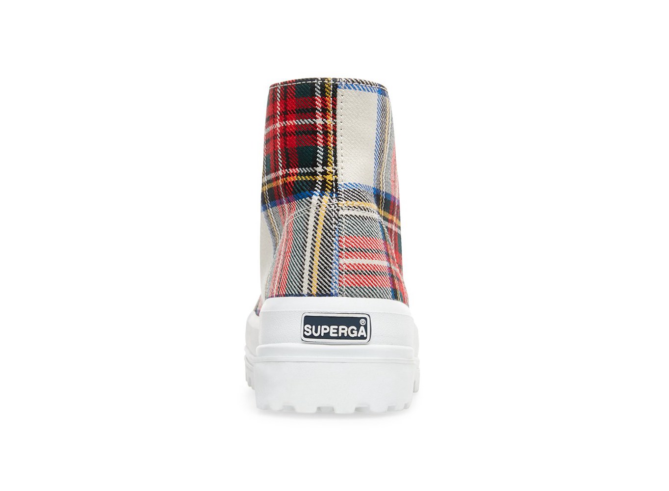 Botas Superga Mujer Multicolor - 2341 Cotw Plaid - 831560HKM
